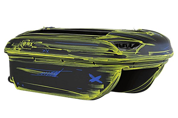 RT7 AI DEMOBOAT | LTD YELLOW BLACK COMIC - BLDC - SMART