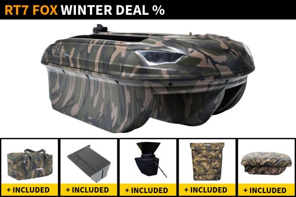 RT7 PRO FOX WINTER DEAL % | FOX CAMOLITE - BRUSHLESS - STOCK - B WARE