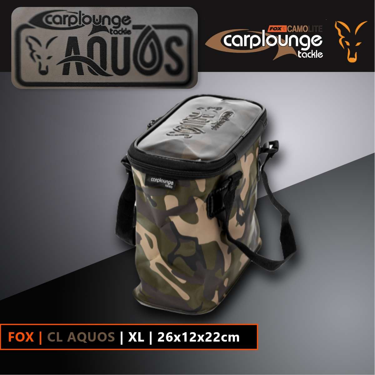 FOX / CL | CAMOLITE | AQUOS Bag | XL | 26x12x22cm | BAGS | FOX INT