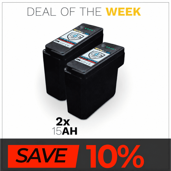 Deal of the Week | SmartPWR Battery Set 2x15Ah