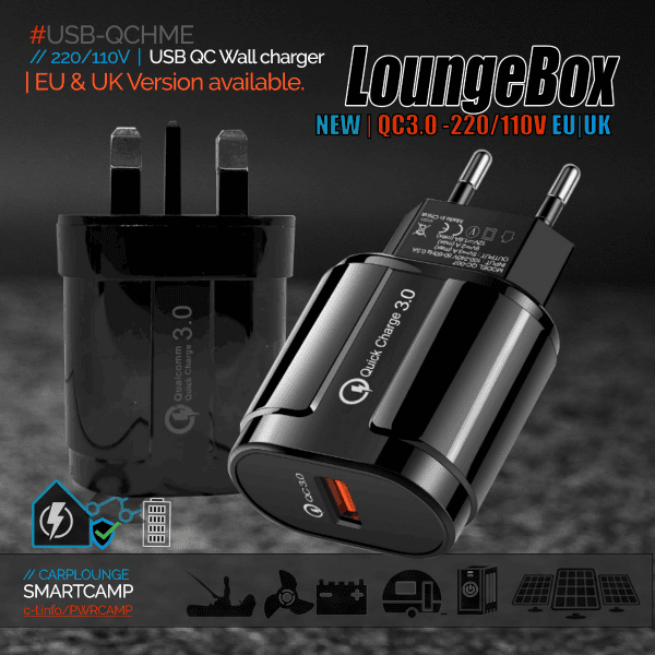 Qualcomm Fast Wall Charger USB QC 3.0 Charger | EU