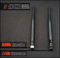 Antenna 2.4 GHZ | SMA Black Base | Aerial