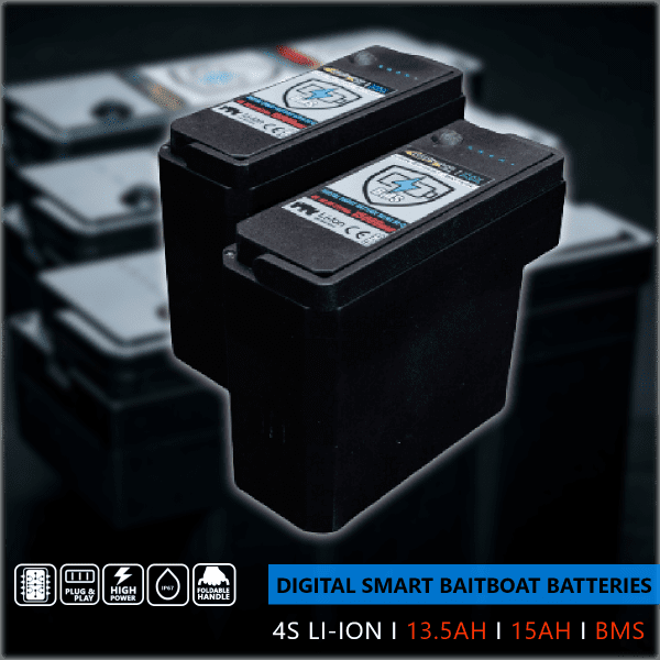 Digital Smart Baitboat Battery Ultra Hi-C 4S I 15ah I BMS