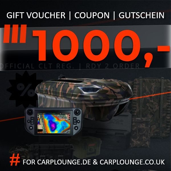 Gift voucher Value 1000£ | 20% DEAL