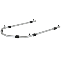 RT4 / RT7 Baitboat Pod COMPACT SILVER MATT with universal bankstick thread [Delivery WITHOUT Banksticks.]