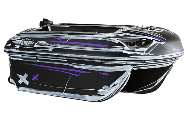 RT7 AI STOCKBOAT | BLACK PURPLE COMIC - BLDC - SMART