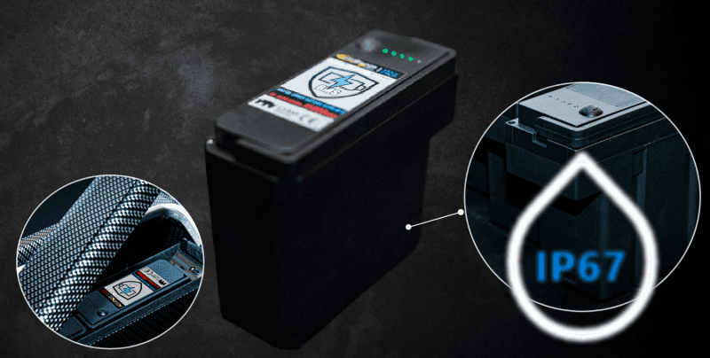 The Smart Batteries Bms controls the charging when connected to the SMART Charger / Multi charger. It will automatically choose the right charge current and balance charge the cells.